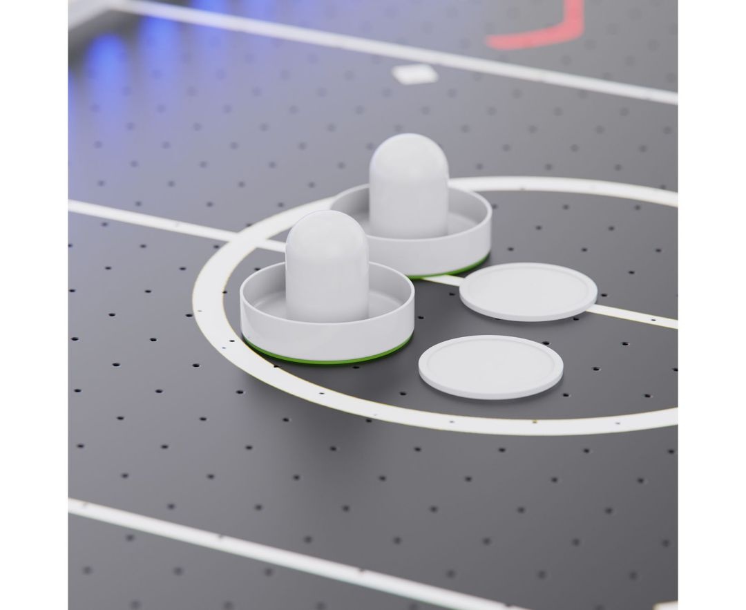 Игровой стол - аэрохоккей DFC IRIS 153 х 76 см с подсветкой