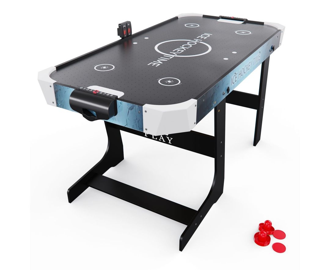 Игровой стол - аэрохоккей DFC ASTER 136 х 68 см складной
