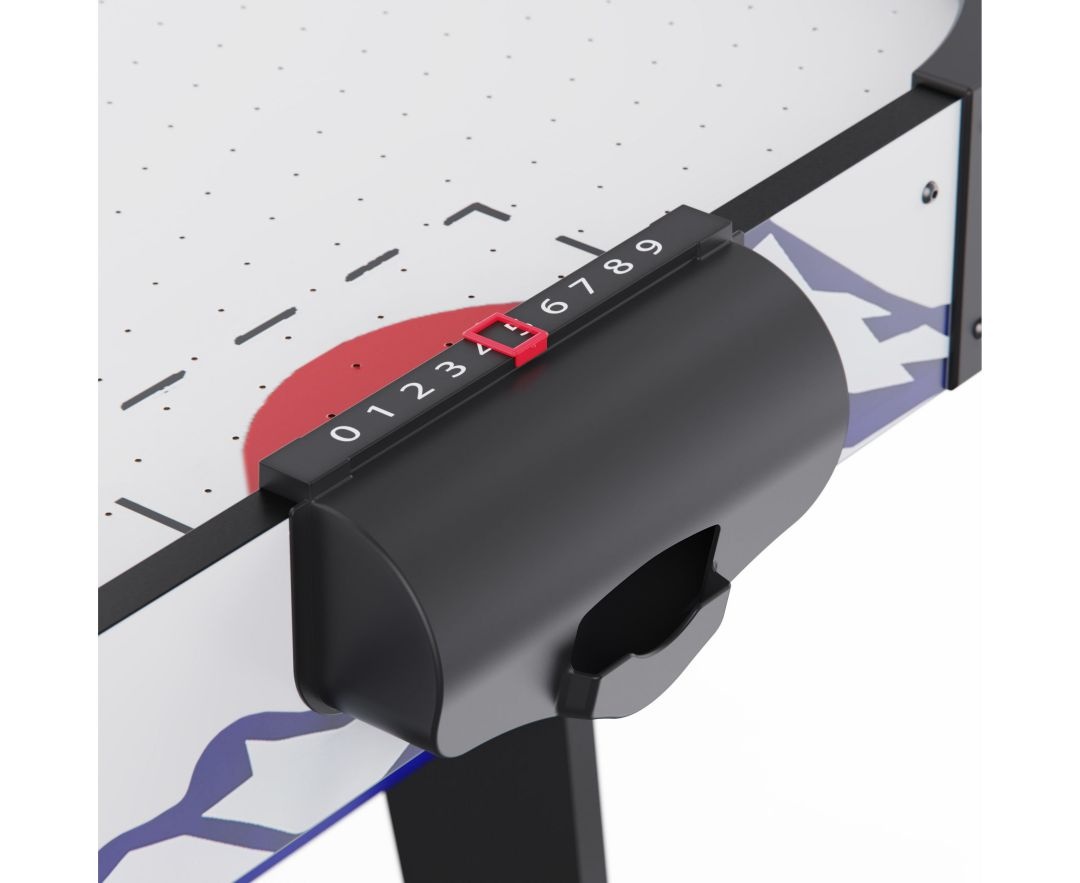 Игровой стол – аэрохоккей с подсветкой DFC Championship 53 складной белый