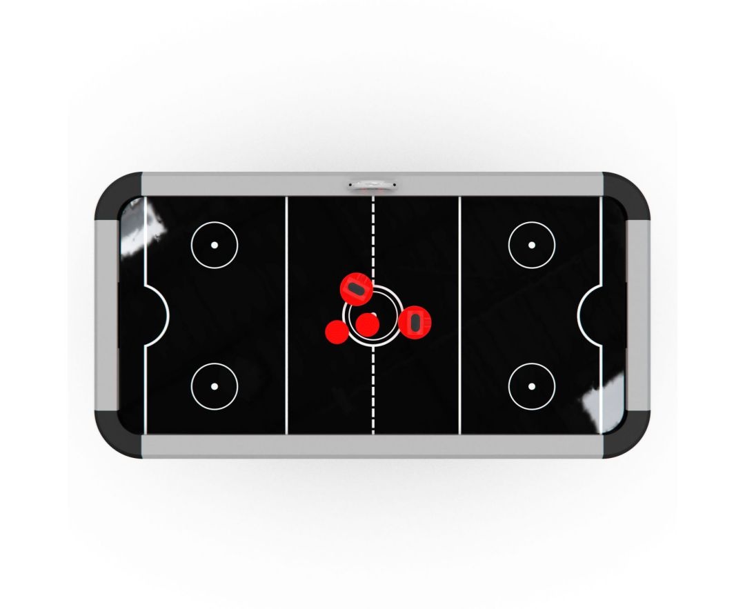 Игровой стол - аэрохоккей DFC Deluxe PLUM 90