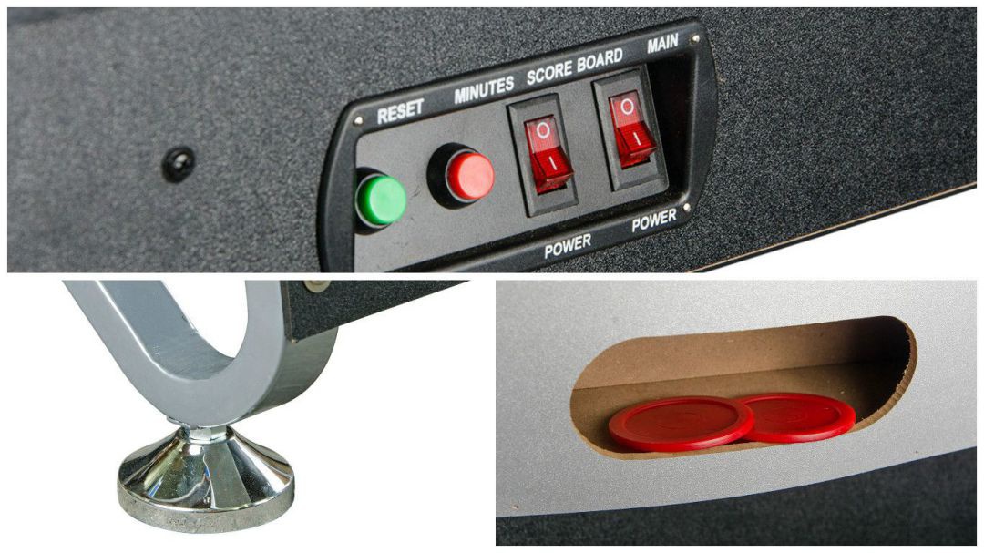 Аэрохоккей трансформер Maxi 2-in-1 6 ф