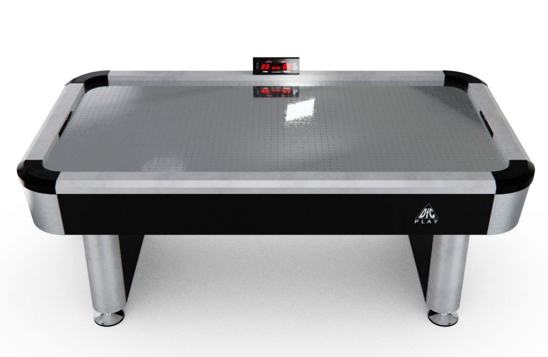 Игровой стол - аэрохоккей DFC Opal нержавеющая сталь