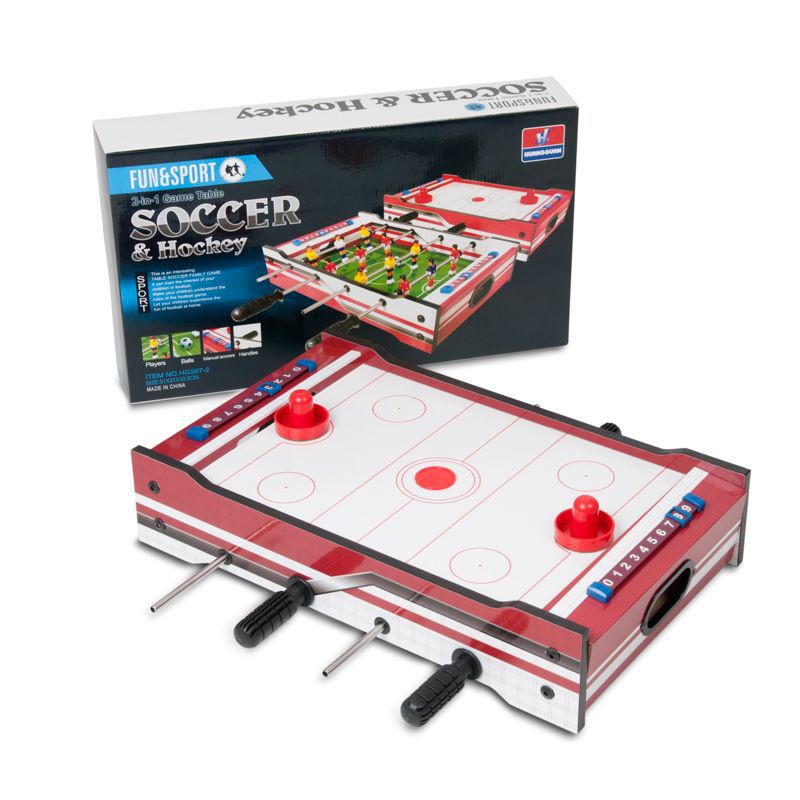 Стол-трансформер Mini 2-in-1 (футбол, аэрохоккей)